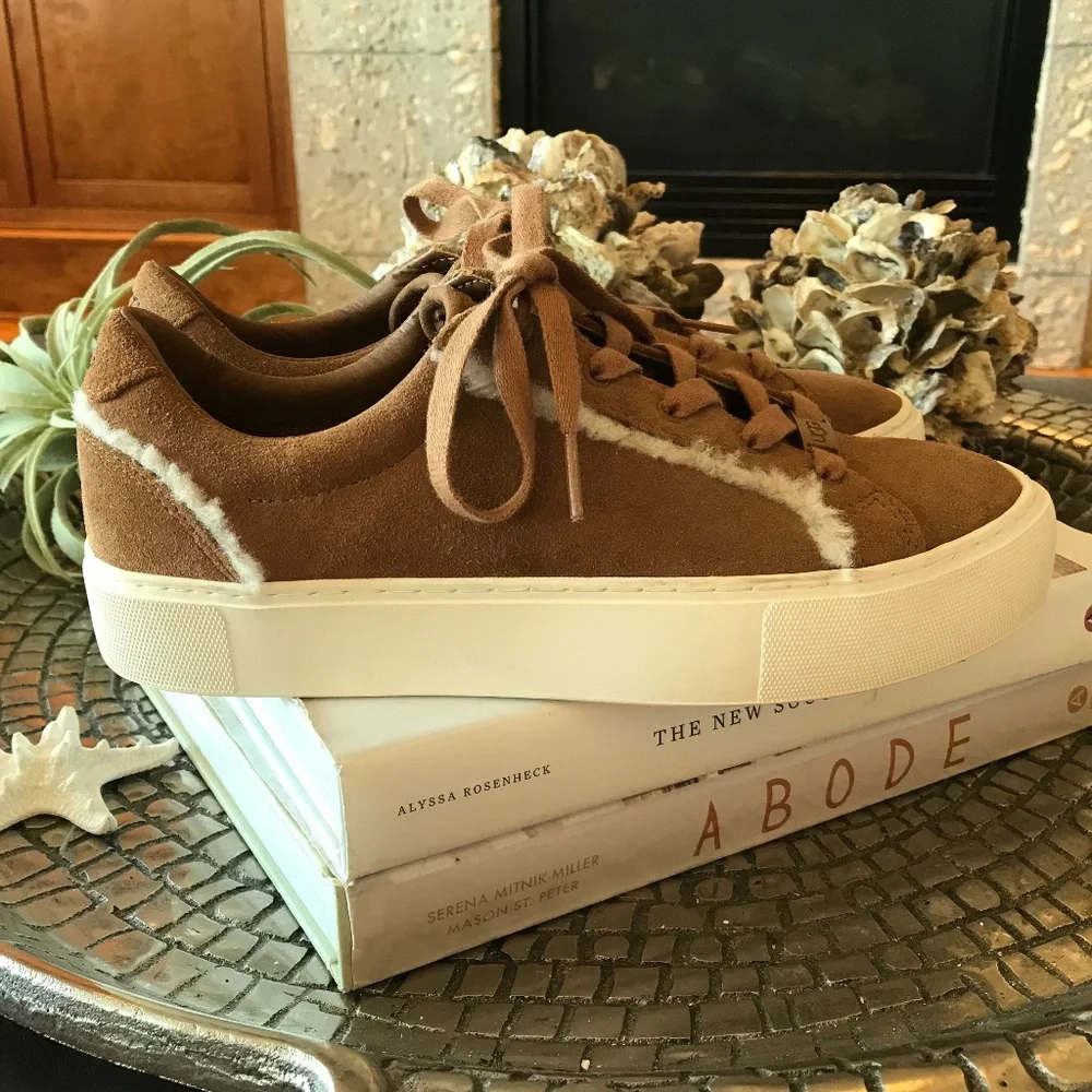UGG CHESTNUT ZILO HERITAGE SNEAKER SHOE